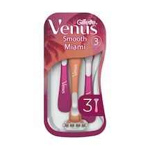 Gillette Venus Smooth Miami 3'lü