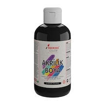 Siyah Akrilik Boya 250 Gr 0000 Clear