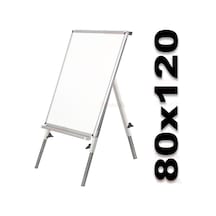 80X120 Akyazı Teleskopik Ayaklı Laminat Beyaz Yazı Tahtası