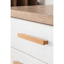 Dolap Kulpu, 96 Mm, 9,6 Cm , Mutfak Dolap Kulplari, Ahşap Kulp,