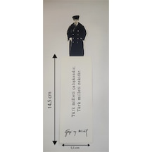 Atatürk Kitap Ayracı 12 Adet