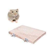 Kare Ahşap Stant 30cm X 30cm , Kafes Platformu, Muhabbet Kuşu Tüneği Tünek