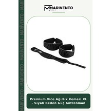 Premium Vice Ağırlık Kemeri Xl - Sıyah Beden Güç Antrenman