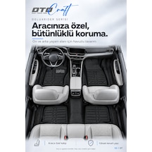 Otocraft Mercedes Gla H247 2020-2026 Araca Özel Deluxrider Lüks Havuzlu Paspas Tam Set 3 Parça