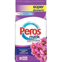 Peros Matik Yıldız Çiçeği Toz Çamaşır Deterjanı 10 Kg Sık Yıkanan Beyazlar Ve Renkliler