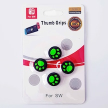 Playstation 4 Analog Koruyucu Silikon Kılıf Ps4 Analog Cap Grips Ps4 Aksesuar Green