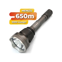 Jetbeam M2s Led El Feneri 1000 Lümen Siyah