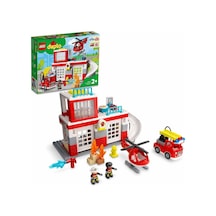 LEGO® Duplo 10970 İtfaiye Merkezi ve Helikopter 117 Parça