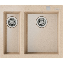 Teka Forsquare 590 Tg Çift Hazneli Tegranite+ Eviye - Avena Bej - 115260021