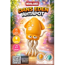 Dans Eden Şarjlı Müzikli Işıklı Ahtapot-emeklemeye Yardımcı Dansçı Kali Sarı