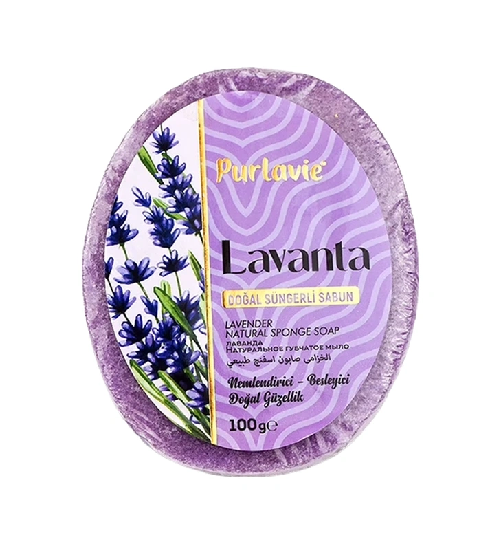 Purlavie Lavanta Sabunu Süngerli 100 G