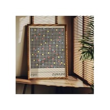 Modern Dekoratif Çerçevesiz Poster, 30 X 40 Cm Bauhaus Temalı