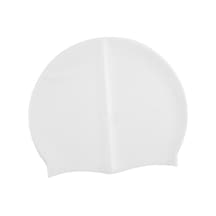 Suntek Saf Renk Yüzme Kap Silikon Yüzmek Su Sporları Beyaz