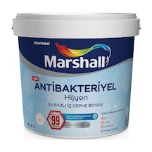 Marshall Antibakteriyel Hijyen Silinebilir Iç Cephe Boyası 7.5Lt= (278632215)