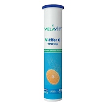 Velavit V-Effer C 1000 Mg 20 Efervesan Tablet