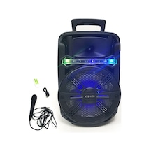 Mikrofonlu Taşınabilir Kablosuz Toplantı Hoparlörü Bluetooth Speaker
