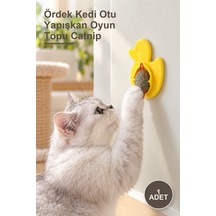 1 Adet Ördek Kedi Otu Yapışkan Oyun Topu Catnip