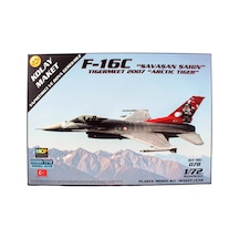 Hobbytime 078 1/72 Ölçek, F-16c Savaşan Şahin Tigermeet 2007 Savaş Uçağı, Kolay Maket Plastik Model Kiti