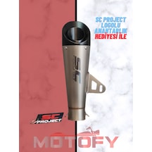 Titanyum Model Sc Project Racing Performans Egzozu 31,5cm - A Kalite