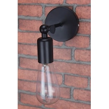 Mylights Retro Rust,K Mafsalı Aplik Duvar Lambası Gece Lambası M Diğer