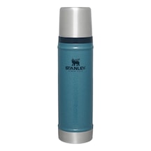 Stanley Klasik Vakumlu Çelik Termos 0.60 Litre Mavi Renk Mavi