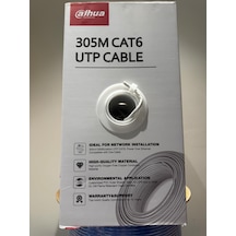 Dahua Cat 6 Halogen Free Pfm920ı-6un-c Utp 23awg 305 Metre Beyaz