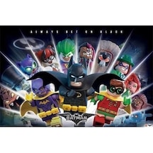 Mini Poster Lego Batman Always Bet On Black