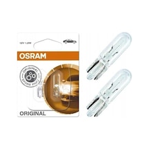 Mini Dipsiz Gösterge Ampul 12v 1.2w T5 2721-02b 2 Adet