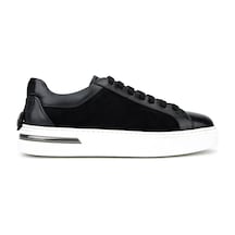 Tamer Tanca Erkek Hakiki Deri Siyah Süet Sneakers & Spor Ayakkabı 1171 25-617 Erk Ayk Y26 Syh Np/syh Suet