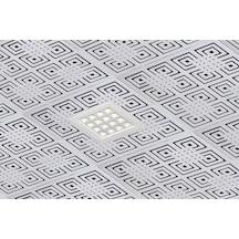 Tavan Paneli Labirent Dekoratif Beyaz - 30X30Cm