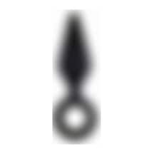 Red Fox 8,7 Cm Halkalı Silikon Anal Tıkaç Plug