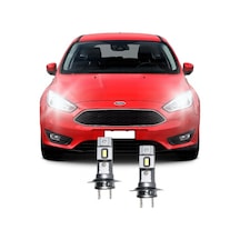 Ford Focus 3 2015-2018 Led Kısa Far Ampulü H7 Mini Led 2'li Set