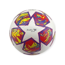 Futbol Topu Mikro Dikişli 420 Gr No:5 - Fb-710-kırmızı Lisinya Beyaz