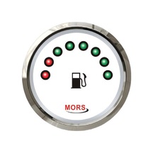 Mors Dijital Yakıt Göstergesi 12-24 Volt Beyaz