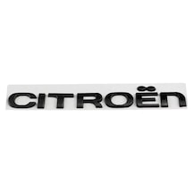 Citroen C4 Uyumlu Piano Black Bagaj Yazısı Arması Logosu 3m 3d Abs 185x17mm