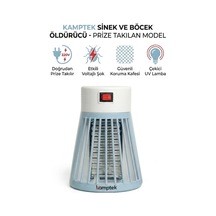 Kamptek Prize Takılan Uv Işıklı Sinek Ve Böcek Öldürücü Lamba - Elektrikli Voltaj Şoklu Sivrisinek Kovucu