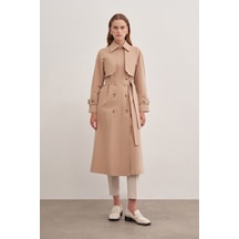 Aker 24aw07165111 Küçük Beden Trençkot 24aw07165111 019 Taş Taş