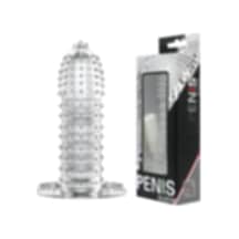 Truva Shop Magic Silikon Şeffaf Penis Kılıfı Klitoris Uyarıcılı