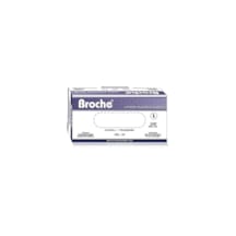 Broche Pudralı Latex Eldiven 100'lü