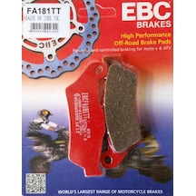 Ebc Fa181tt 2013-2016 Ktm 1190 Adventure R Uyumlu Arka Fren Balatası Karbon Balata