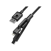 Case 4U 3In1 Lightning + Type-C + Micro Usb To Usb 2.0 Dayanıklı