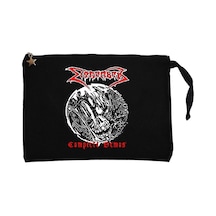 Dismember Complete Demos Siyah Astarlı Cüzdan / El Çantası Siyah