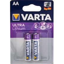 Varta Ultra Lithium 6106 Blister AA Kalem Pil 2'li