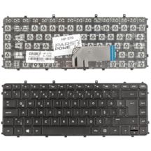 HP Uyumlu Envy Ultrabook 6-1110St Notebook Klavye (Siyah Tr) Siyah - Çerçeveli