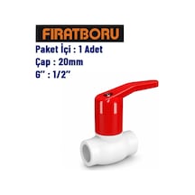 Fırat Uzun Tip Küresel Vana 20mm, 1/2'', 7b83520127