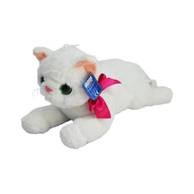 25 Cm Yatak Kedi Peluş - 1 Adet Stokta Olan Gönderilir