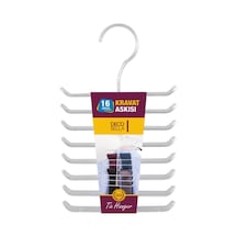 Şeffaf Kravat Askısı-tie Rack Plastik Turkuaz Tr Diğer