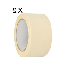 48 Mm Kağıt Bant, 2 Adet, Maskeleme Ve Boya İçin Uygun