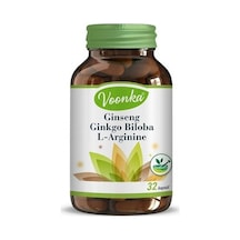 Voonka Ginseng Ginkgo Biloba L-Arginine  32 Kapsül