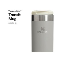 The Aerolight Transit Mug Termos 0.35 Litre - Kömür Gri Charcoal Paslanmaz Çelik Çok Renkli